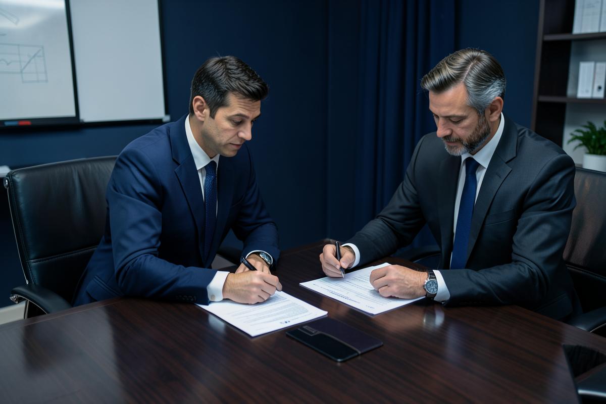 Réunion de conformité autour de documents réglementaires