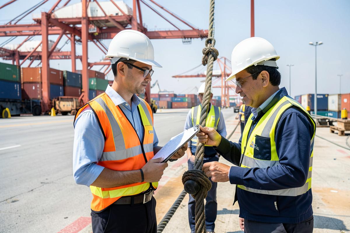 Supervision et préparation des opérations sur un terminal portuaire